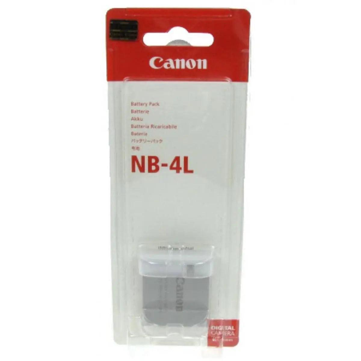 canon バッテリー 販売済み パック nb 4l