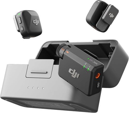 DJI Mic Mini 2 Wireless Microphone (2 TX + 1 RX)