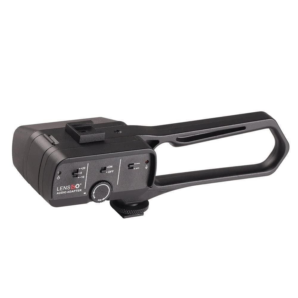 LENSGO D1L Microphone MIC Audio Adapter Adaptor Voice Frequency Regulator Pro Shot