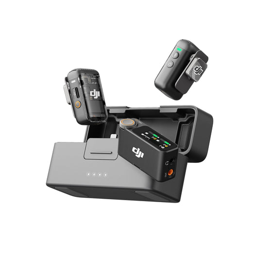 DJI Mic 2 Wireless Microphone (2 TX + 1 RX + Charging Case)