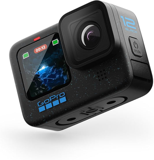 Gopro Hero 12 Black Action Camera WIth 1 Year Official Warranty - Pro Shot