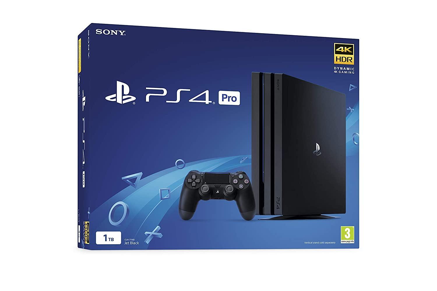Sony PlayStation 4 Pro 1TB Console – Black Pro Shot