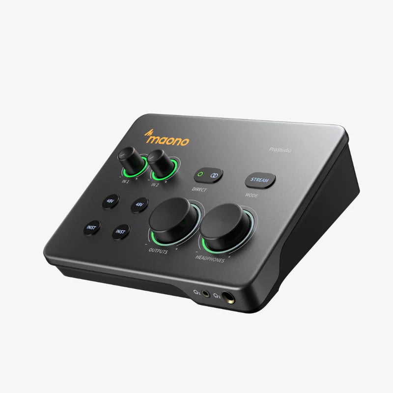 MAONO P2 USB Hybrid Audio Interface for Music Production and Podcasting