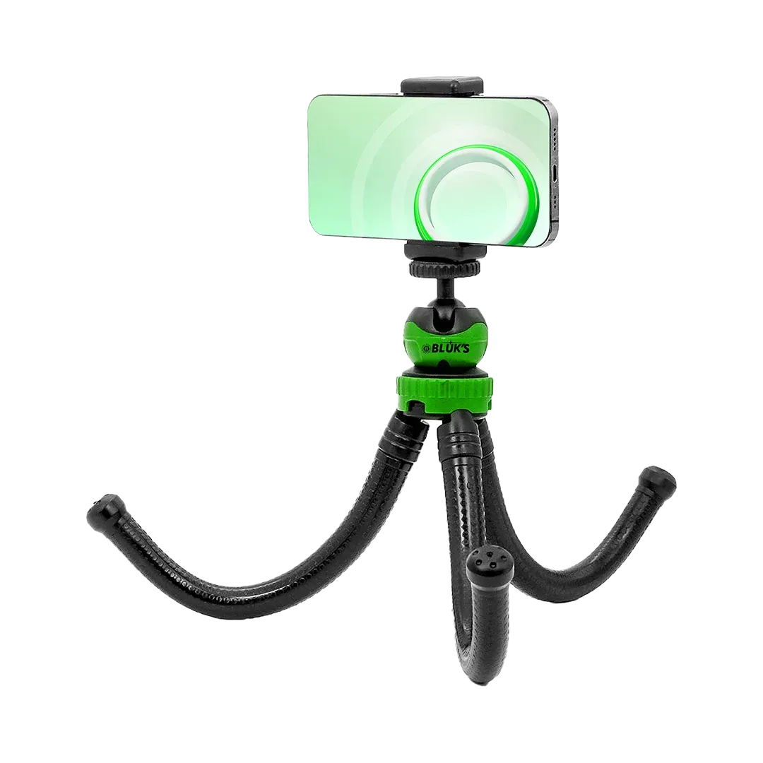 BLUK'S BX-325 Compact Mini Tripod Stand for Camera and Smartphone