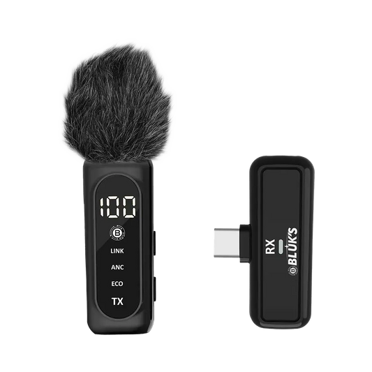 BLUK'S BX-118 Voxnix-Air Single Wireless Lavalier Microphone