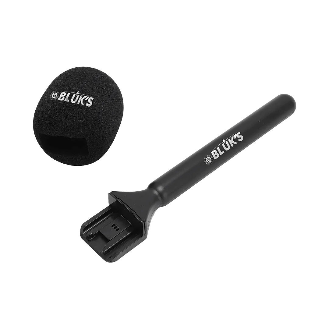 BLUK'S BX-117 Wireless Microphone Handheld Interview Handle