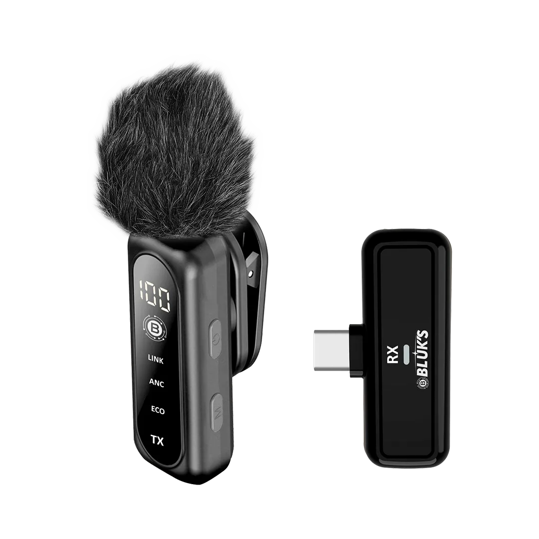 BLUK'S BX-118 Voxnix-Air Single Wireless Lavalier Microphone