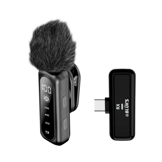 BLUK'S BX-118 Voxnix-Air Single Wireless Lavalier Microphone