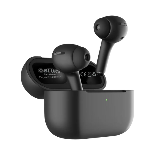 BLUKS BX-AirPro 3 Black ANC Wireless Earbuds