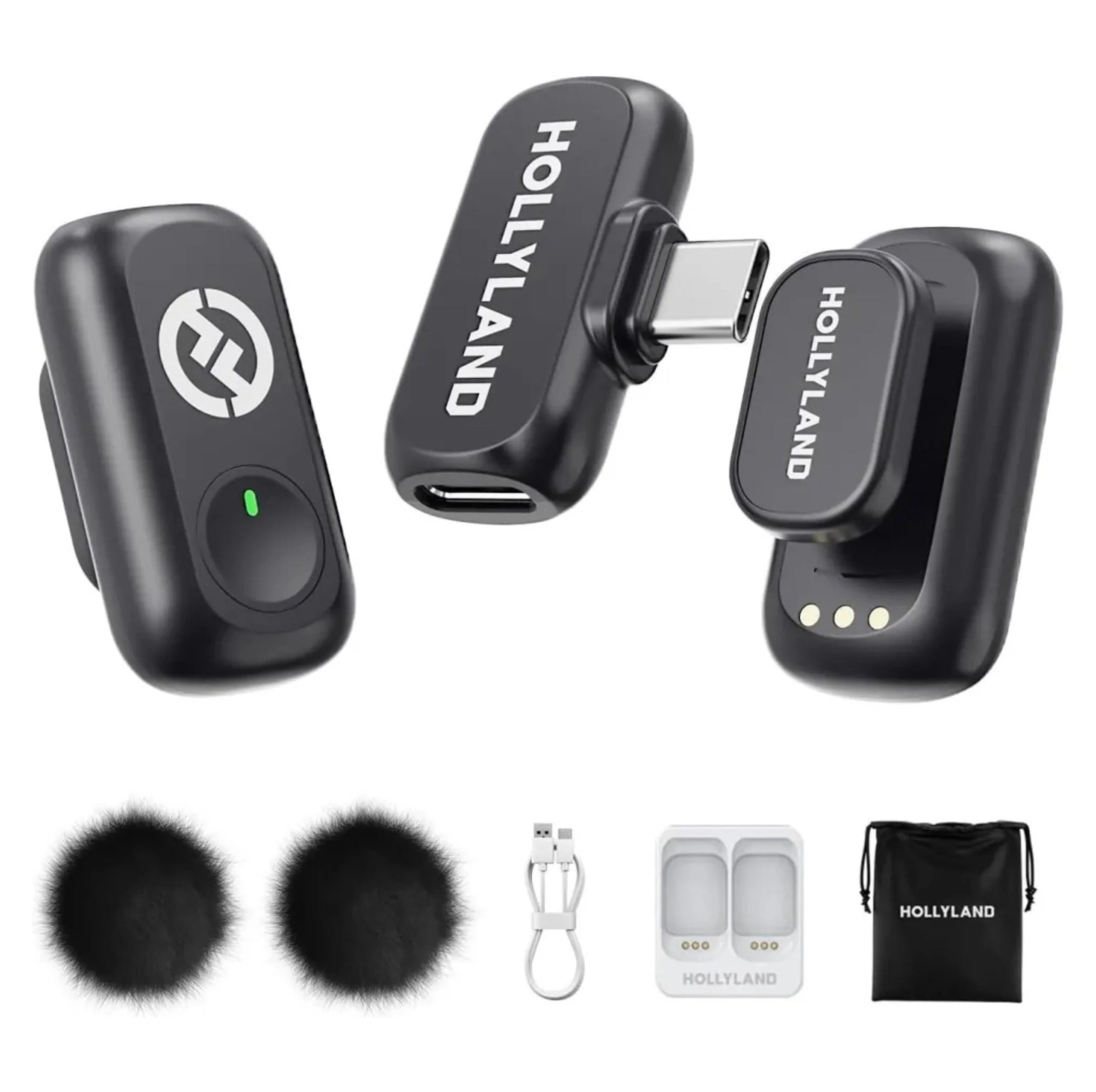 Hollyland LARK A1 Mini Duo USB-C Wireless Microphone