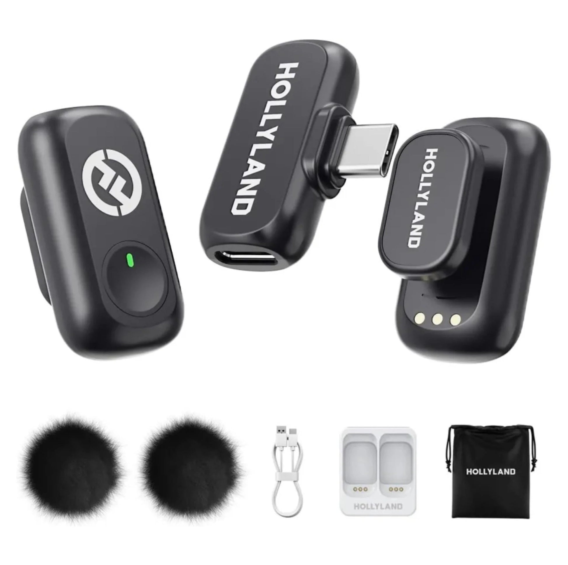 Hollyland LARK A1 Mini Duo USB-C Wireless Microphone