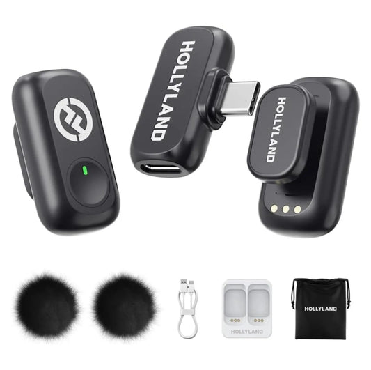 Hollyland LARK A1 Mini Duo USB-C Wireless Microphone