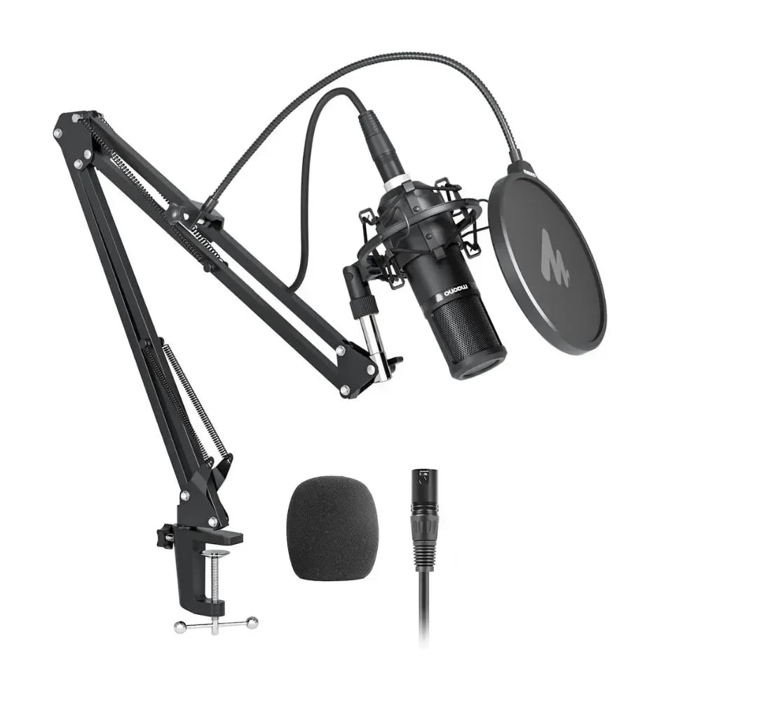 MAONO PM320 Series Cardioid Condenser Studio Microphone Set