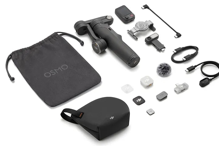 DJI Osmo Mobile 8P 360° Tracking Phone Gimbal - Creator Combo