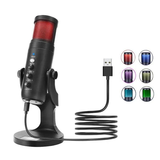Jmary MC-PW9 RGB USB recording Microphone Pro Shot