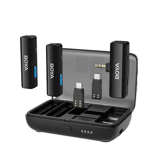 BOYA LINK All-in-one Design Wireless Microphone System With 3 Year Official Warranty Pro Shot