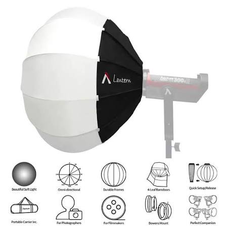 Aputure Lantern Omnidirectional Soft Light Modifier
