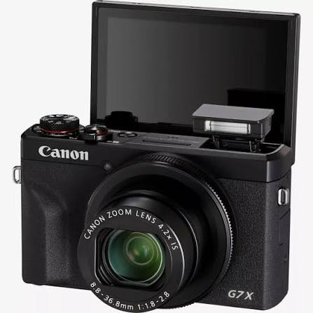 Canon PowerShot G7 X Mark III Compact Digital Vlogging Camera