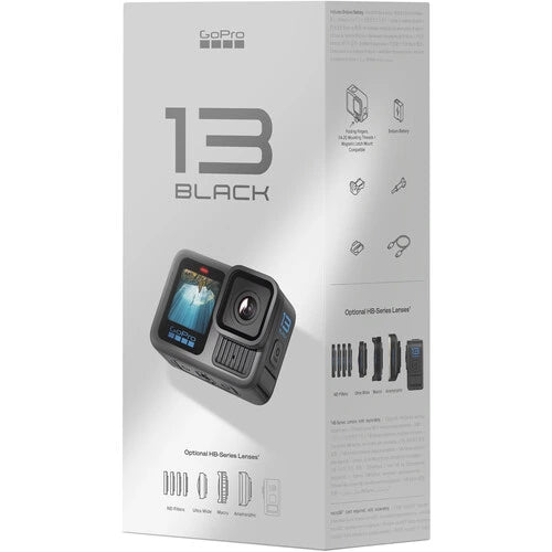 Gopro Hero 13 Black Action Camera WIth 1 Year Official Warranty - Pro Shot