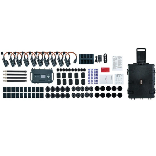 Hollyland Solidcom C1 Pro - Roaming Hub 10S (V Mount) with One Year Official Warranty Pro Shot