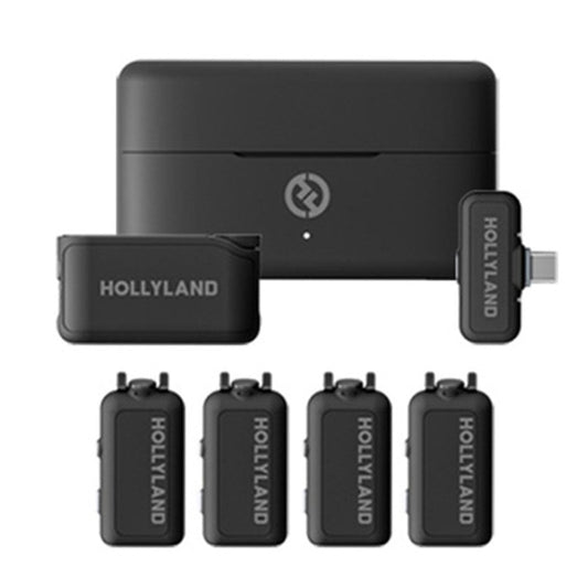 Hollyland LARK MAX 2 Combo 4-Person Version (Space Gray) with One Year Official Warranty Pro Shot