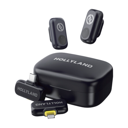 Hollyland LARK A1 Combo (Space Gray) with One Year Official Warranty Pro Shot