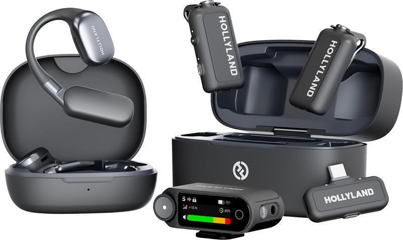 Hollyland LARK MAX 2 Ultimate Combo (Space Gray) with One Year Official Warranty Pro Shot