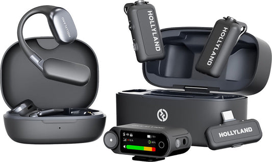 Hollyland LARK MAX 2 Ultimate Combo (Space Gray) with One Year Official Warranty Pro Shot