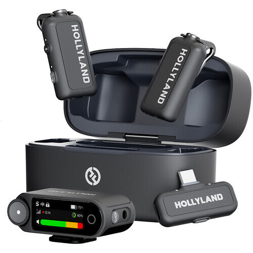 Hollyland LARK MAX 2 Ultimate Combo (Space Gray) with One Year Official Warranty Pro Shot