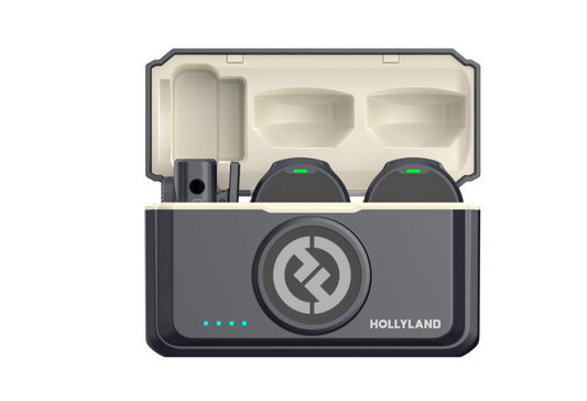 Hollyland LARK M2 Combo (Shine Charcoal) with One Year Official Warranty Pro Shot