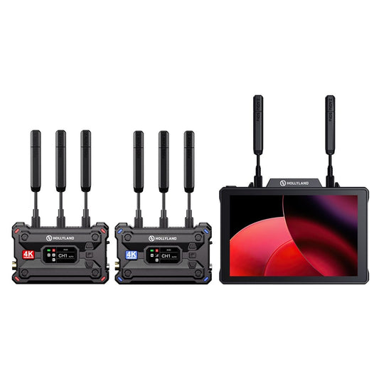 Hollyland Pyro Video Transmission & Monitoring Kit (7-Inch) with One Year Official Warranty Pro Shot