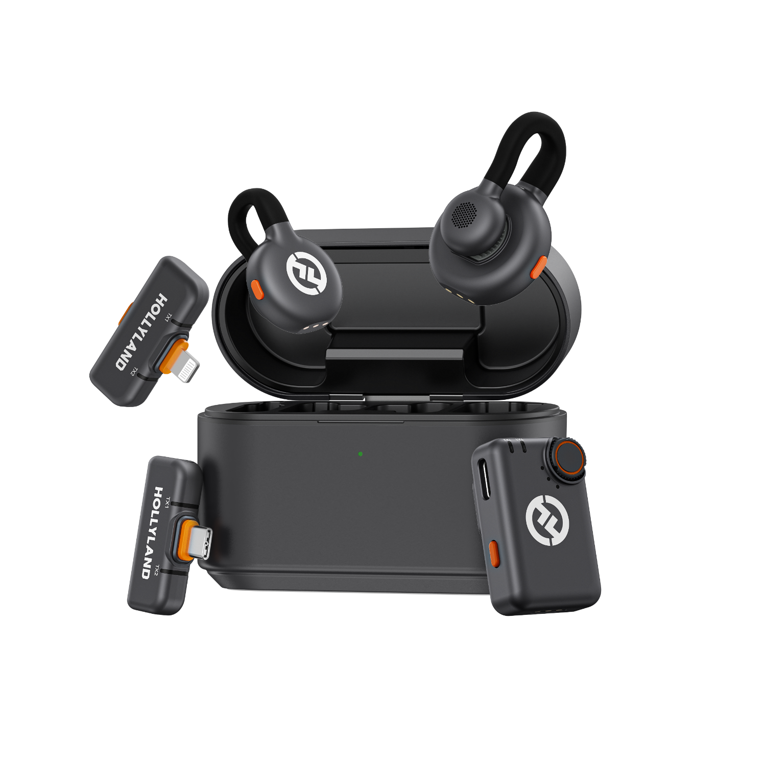 Hollyland LARK M2S Ultimate Combo (Space Gray) with One Year Official Warranty Pro Shot