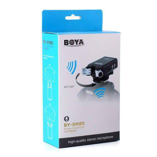 Boya BY-SM80 Stereo Video Microphone Pro Shot