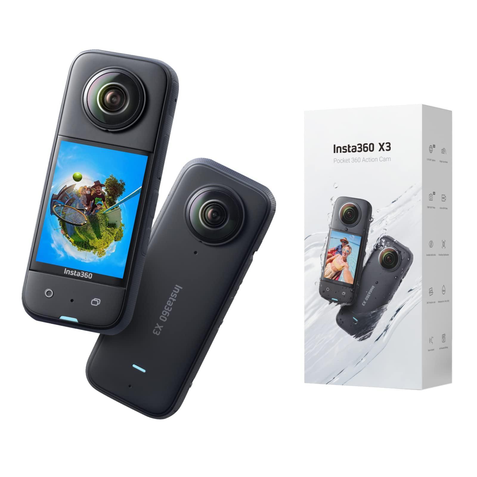 Insta360 X3 – Waterproof 360 Action Camera Pro Shot