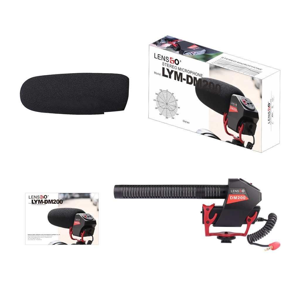 LENSGO LYM-DM200 PROFESSIONAL STEREO MICROPHONE Pro Shot