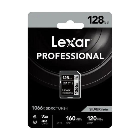 Lexar 128GB SDXC Professional 1066x (160MB/s) Pro Shot