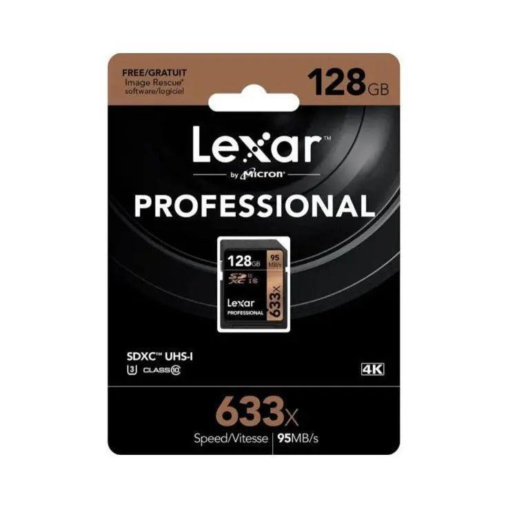 Lexar SD card 128GB 95MB/s CARD Pro Shot