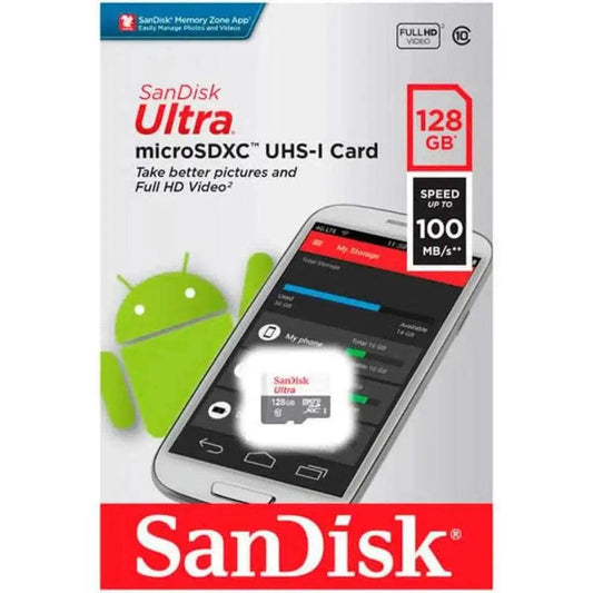 SanDisk Ultra micro SDXC 128GB 100MB/s Pro Shot