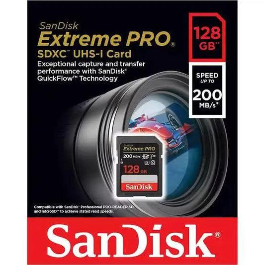 Sandisk extreme pro 128GB 200mb/s SDXC UHS-I CARD Pro Shot